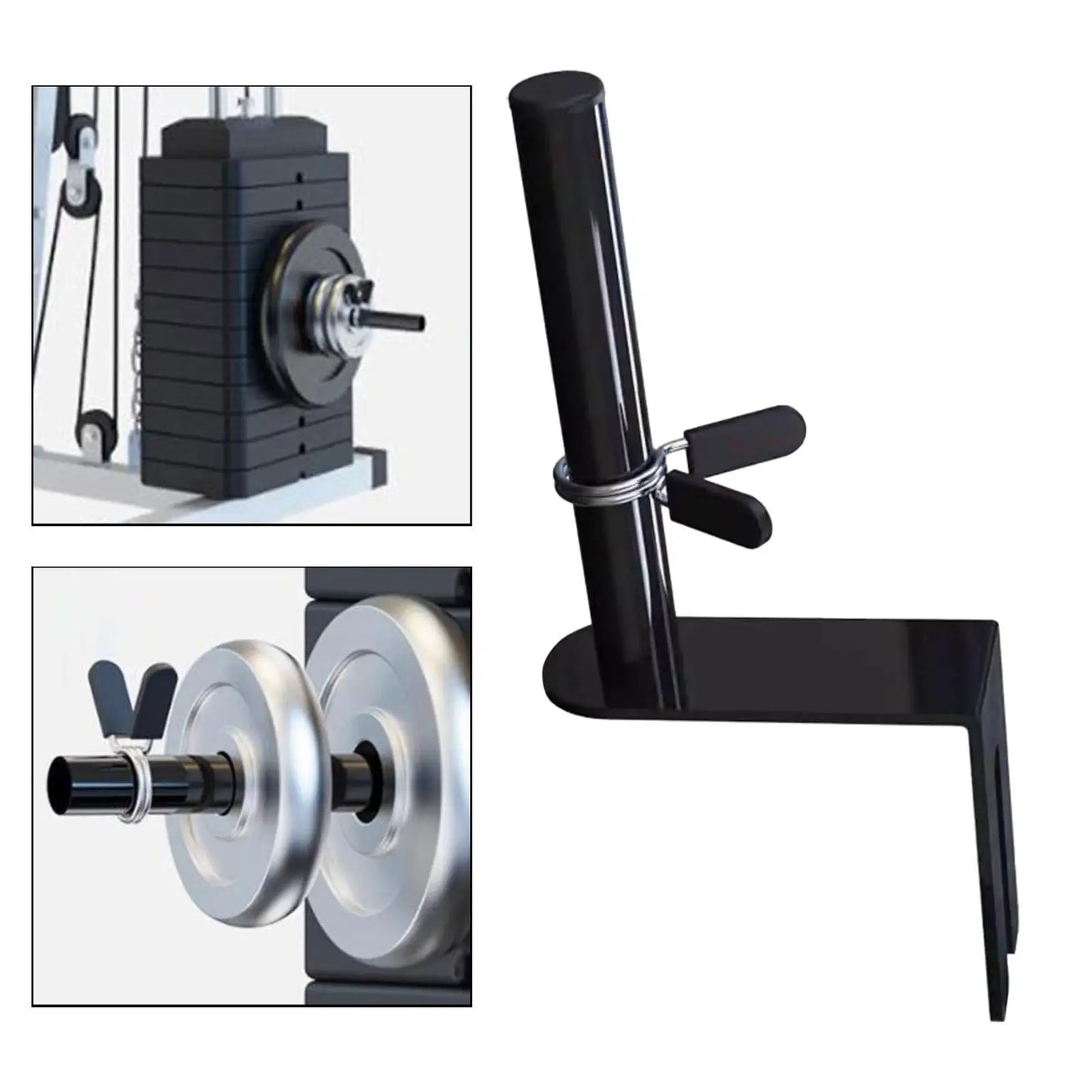 Gym Weight Stack Add Universal Fitness Equipment